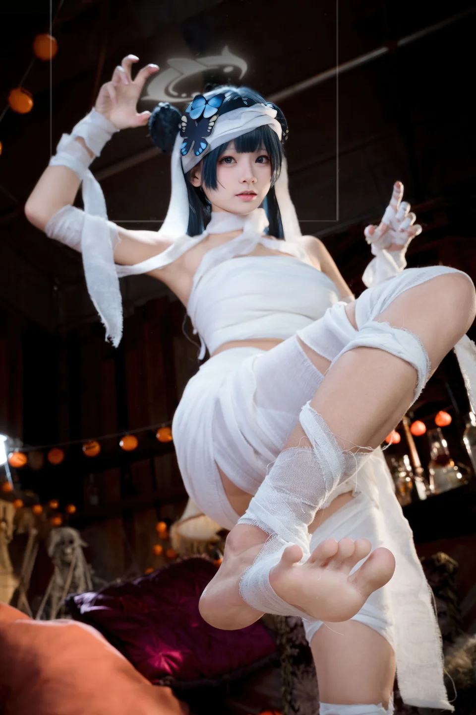 九柒喵 - No.040 好美+妃咲万圣节 [51P-453MB] tg@simisebaisi 【丝足阁】005.webp